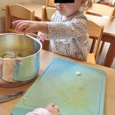 Wir machen Apfelmuß