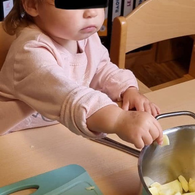 Wir machen Apfelmuß